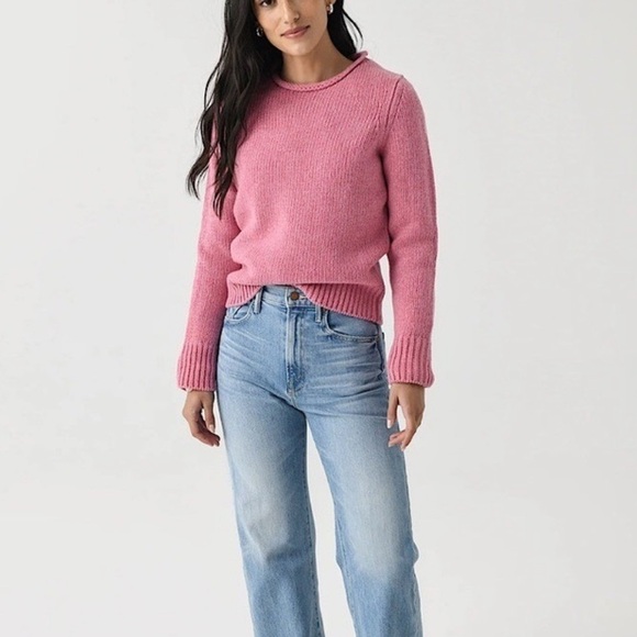 NWT Alex Mill Pink Crew Neck Sweater | Large - Picture 2 of 9